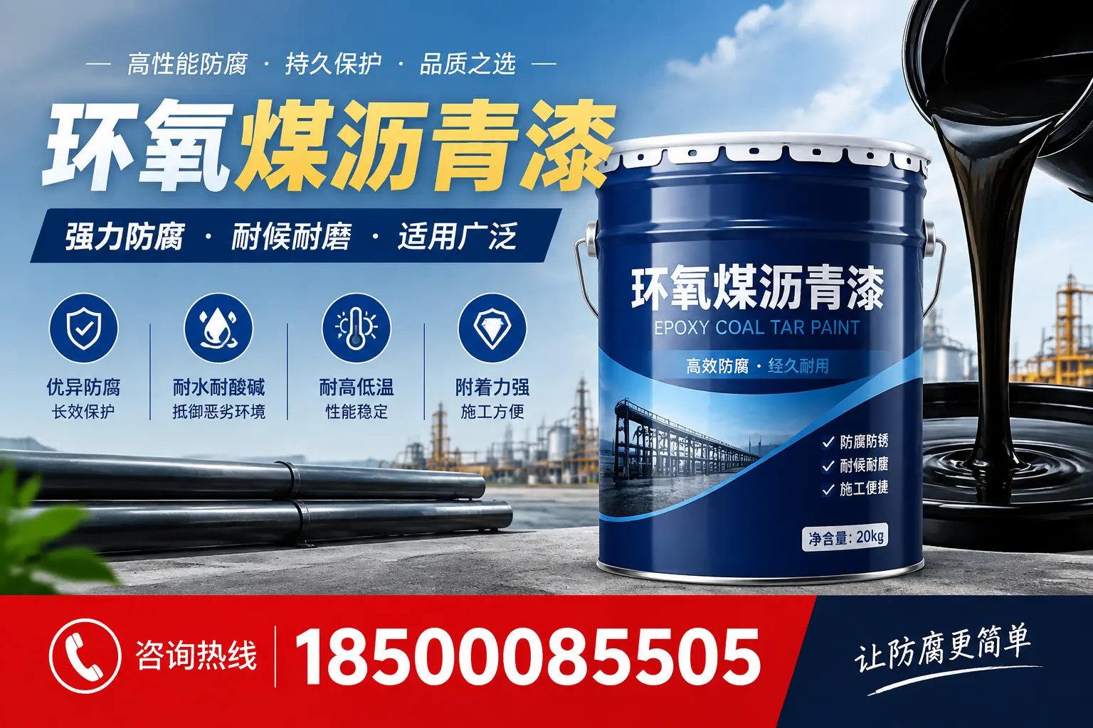 环氧煤沥青漆在不同气候条件下的表现分析，甘南适用性