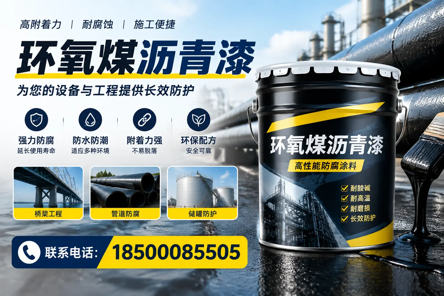环氧煤沥青漆与其他涂料的对比分析，助力甘南企业决策