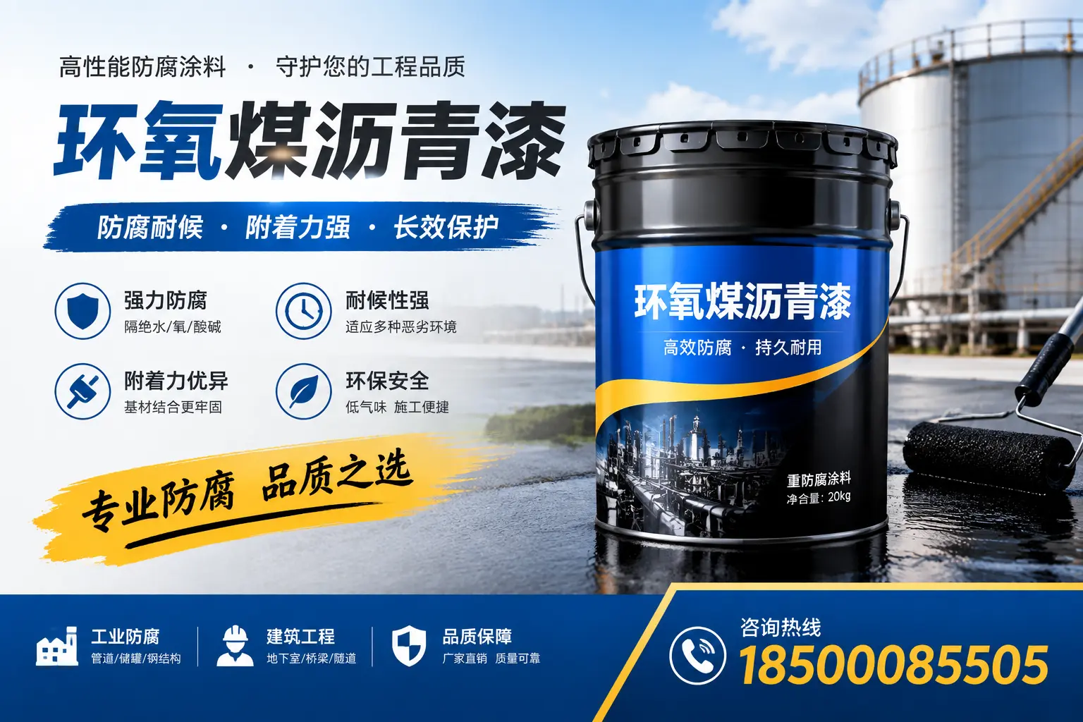 如何选择适合的环氧煤沥青漆？甘南市场选型指南